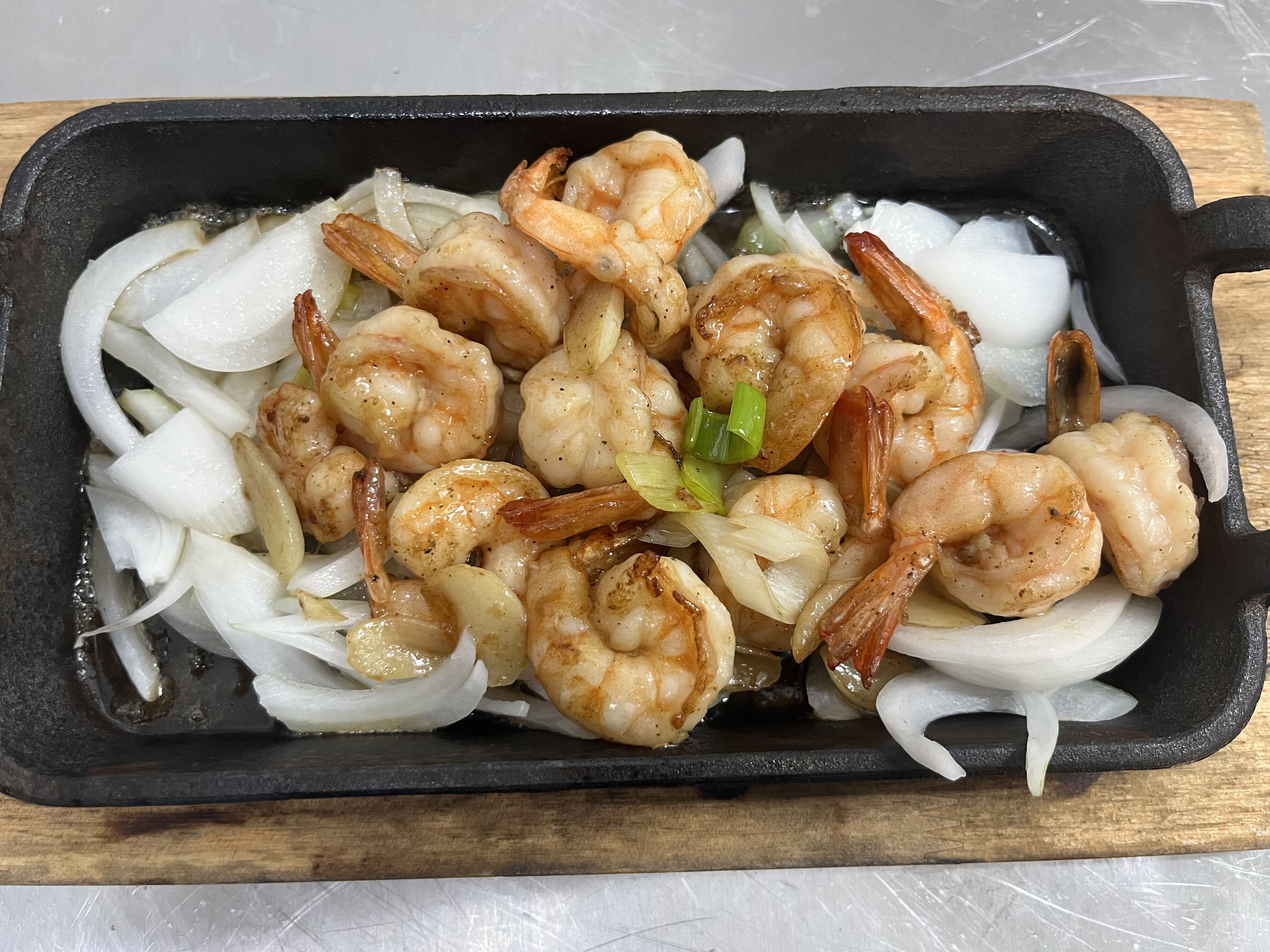 39. Gambas c/alho na chapa quente