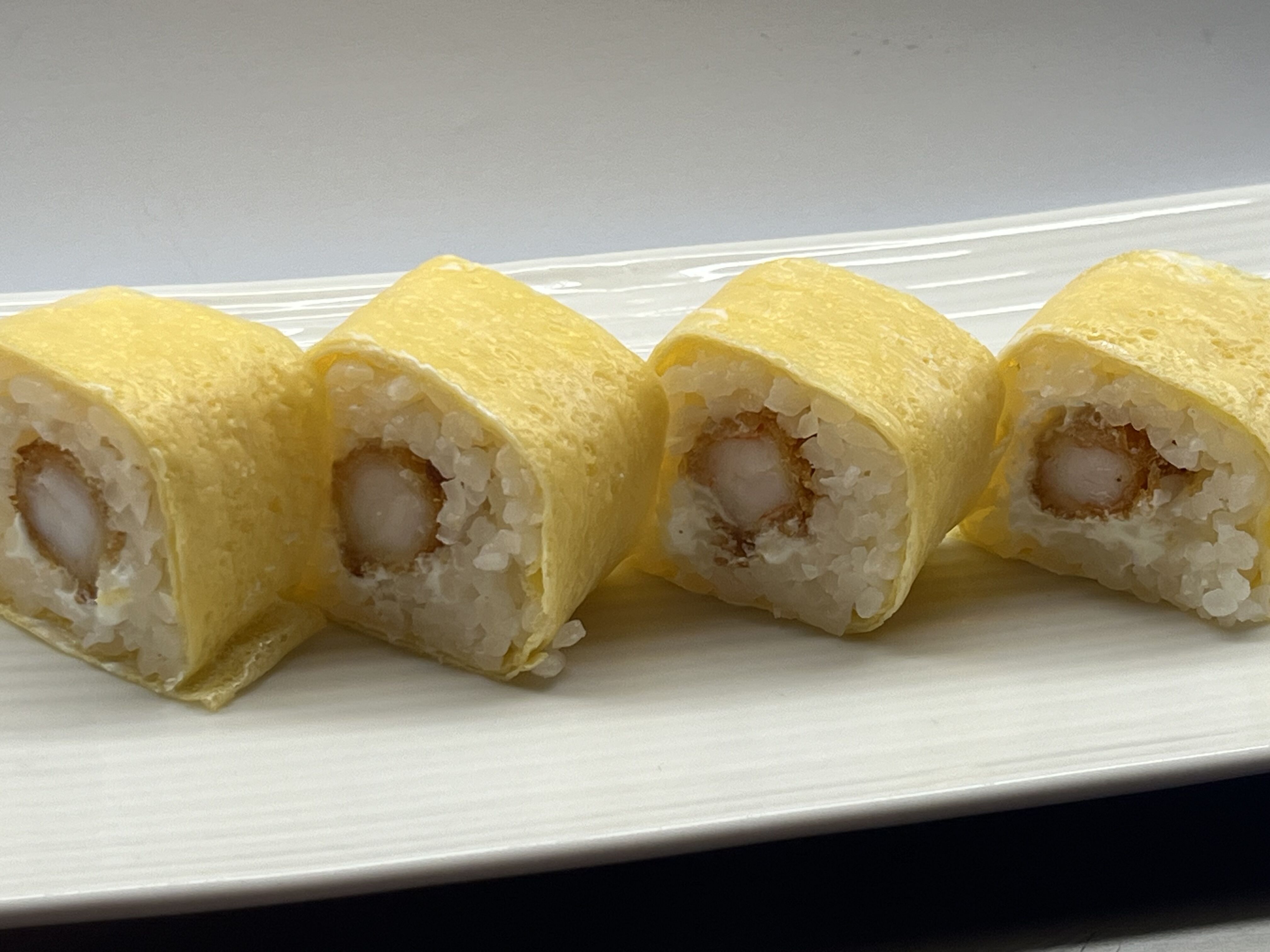 807. Crepe ovo+Gamba Frita